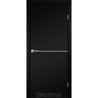 Міжкімнатні Двері DLP-01 SUPER Pet nickel Korfad ПВХ плівка