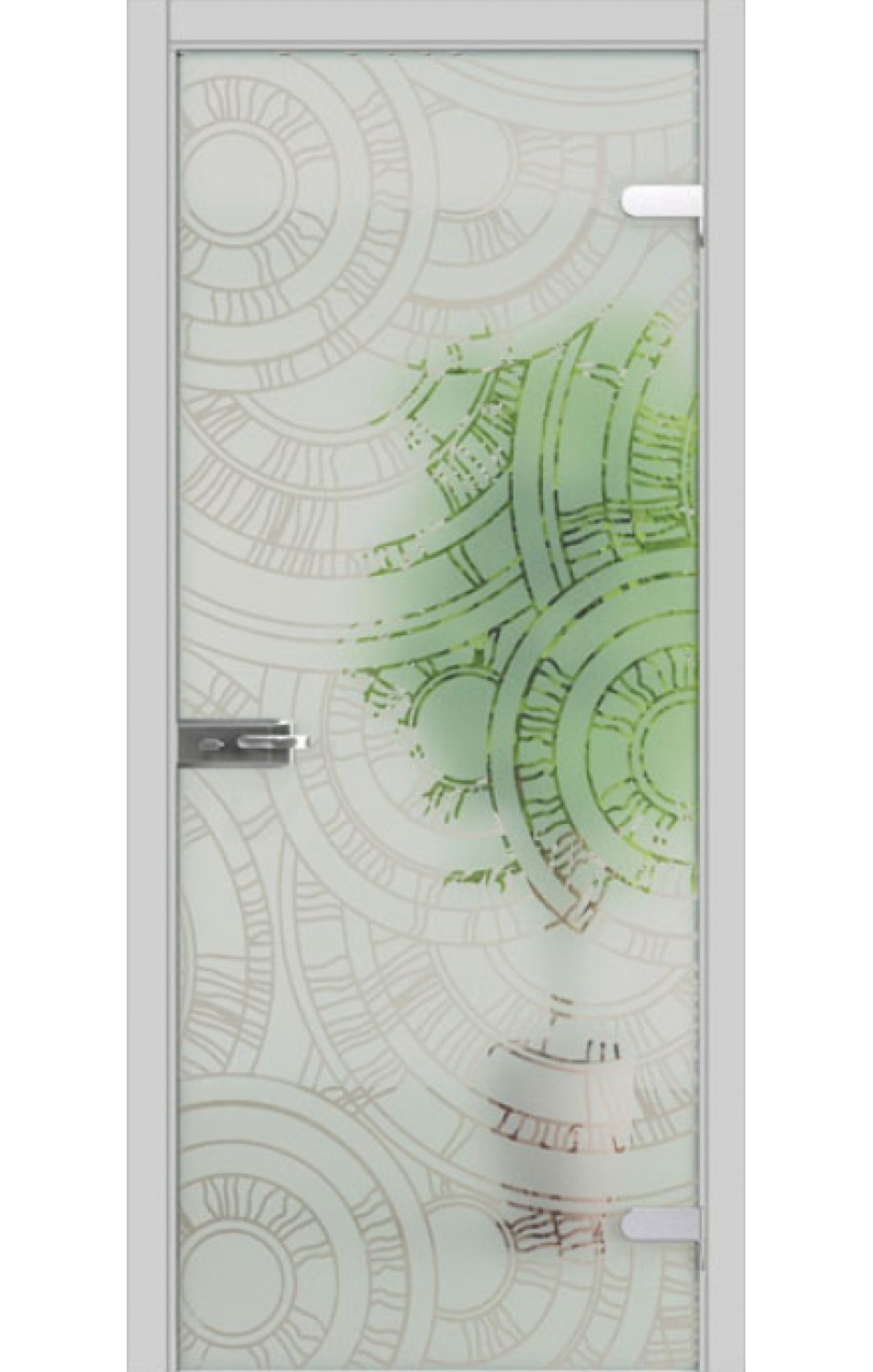 Міжкімнатні Двері All-glass 01 WakeWood Скляні