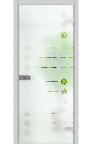Міжкімнатні Двері All-glass 12 WakeWood Скляні