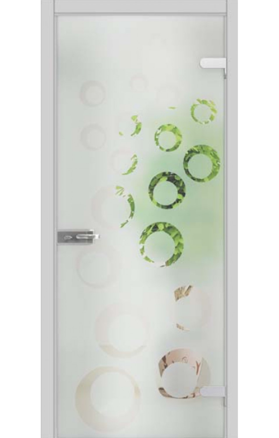 Міжкімнатні Двері All-glass 10 WakeWood Скляні