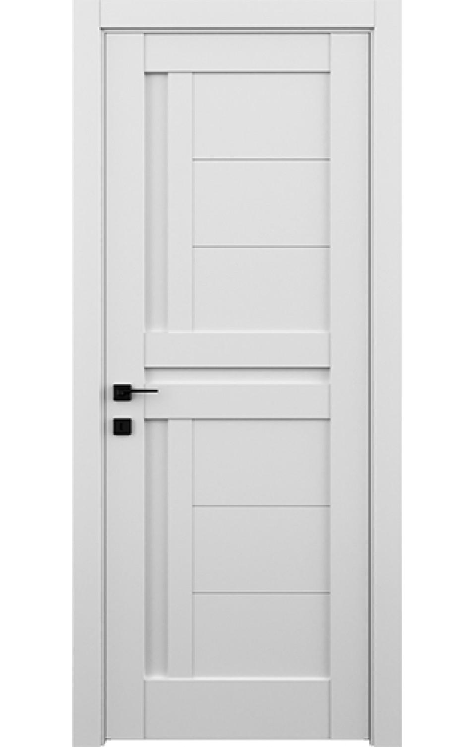 Двері Dooris білі фільончасті LA 05