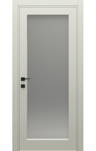 Сучасні міжкімнатні двері шпоновані з великим склом CG 07 Dooris Doors